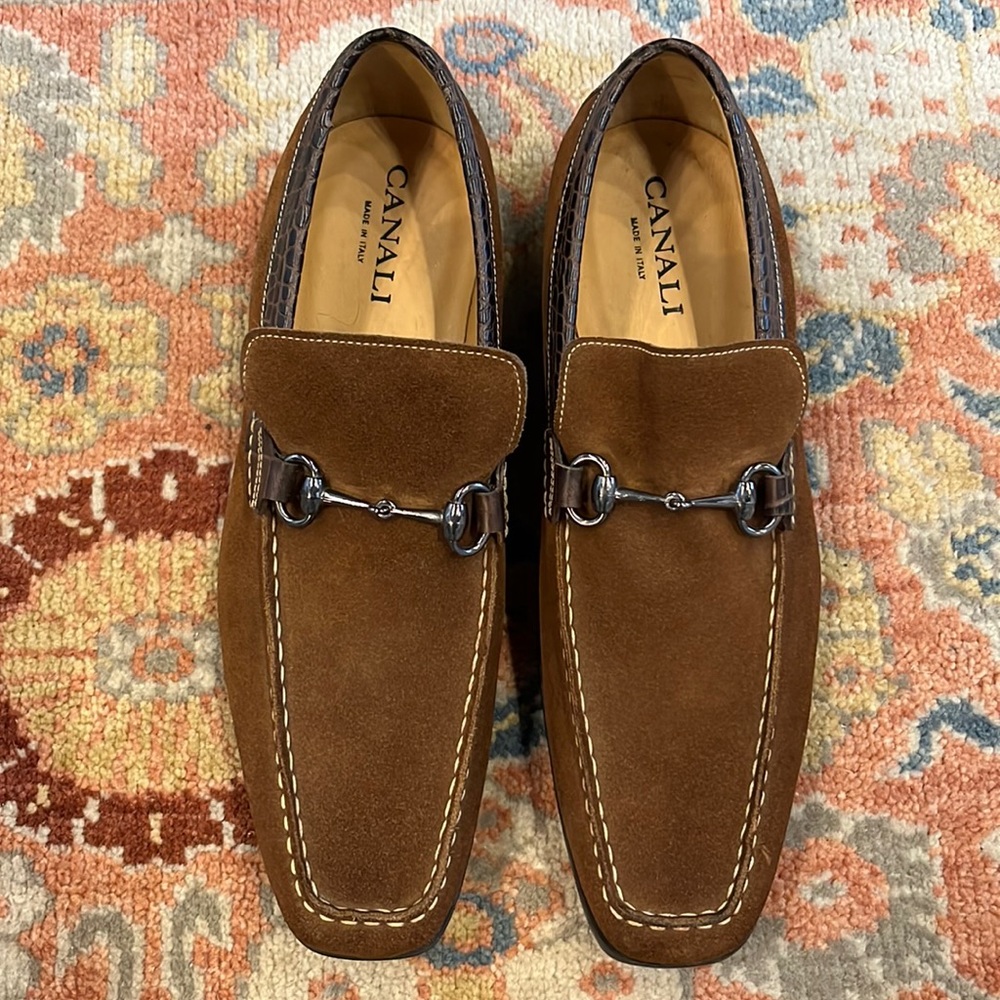 Canali Men’s Loafer Shoe LIKE NEW in original packaging